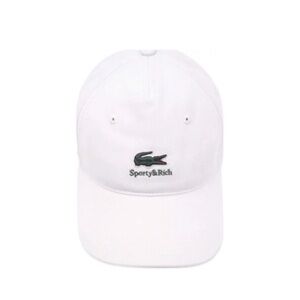 Sporty & Rich x Lacoste tennis cap!